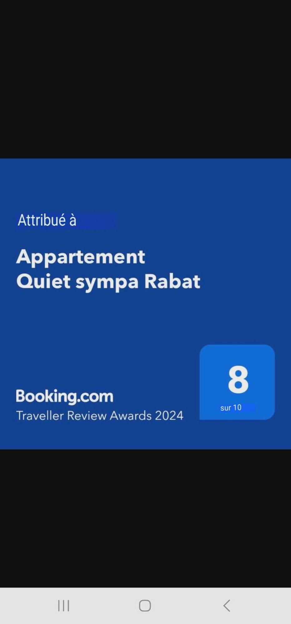Appartement Quiet Sympa Rabat Exterior photo